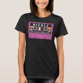 nicole naam T-shirt (Voorkant)