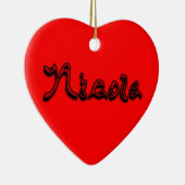 Nicole Ornament (Rechts)