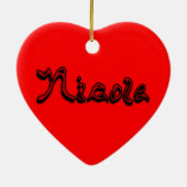 Nicole Ornament (Achterkant)