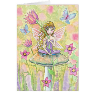 Nicolette Flower Fairy Kaart