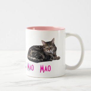 Nicolette Le Mao Mao Tweekleurige Koffiemok