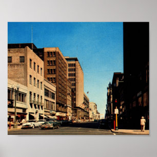 Nicollet Ave., Minneapolis, Minnesota  Poster