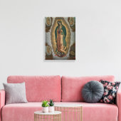 Nicols Enrquez de maagd van Guadalupe Canvas Afdruk (Insitu (Woonkamer))