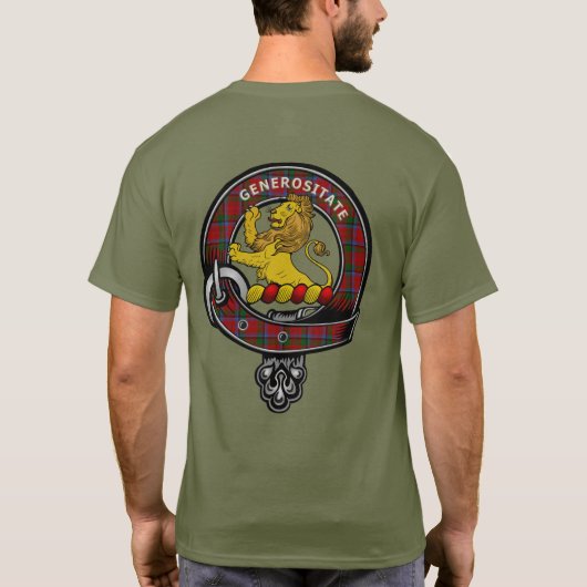 Nicolson Clan Badge Adult T-Shirt (Achterkant)