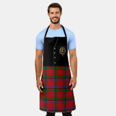 Nicolson Clan Badge & Tartan Kilt Schort (Gedragen)