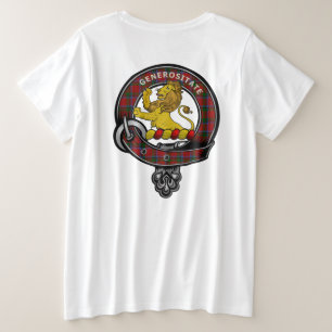 Nicolson Clan Badge Women's Grote Maat T-shirt