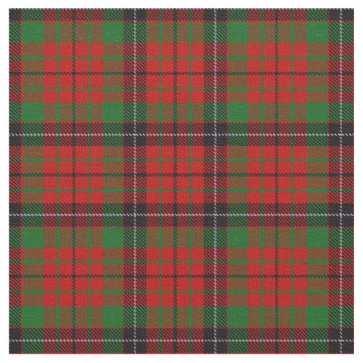 Nicolson Clan Tartan Stof (Close Up)