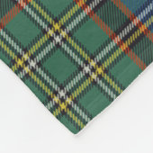 Nicolson Hunting Ancient Clan Badge Tartan Pset Fleece Deken (Hoek)