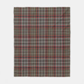 Nicolson Hunting Weathered Plaid Fleece Deken (Voorkant)