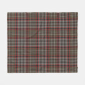 Nicolson Hunting Weathered Plaid Fleece Deken (Voorkant (Horizontaal))