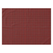 Nicolson Tartan Rood en Zwart Schots Plaid Tafelkleed (Voorkant (Horizontaal))