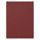 Nicolson Tartan Rood en Zwart Schots Plaid Tafelkleed (Voorkant)