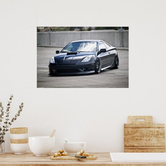 Nico's Celica Poster (Keuken)