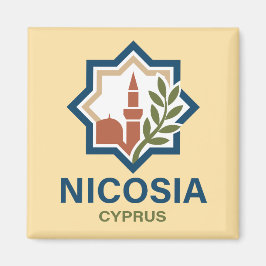 Nicosia Cyprus Mediterranean Magneet