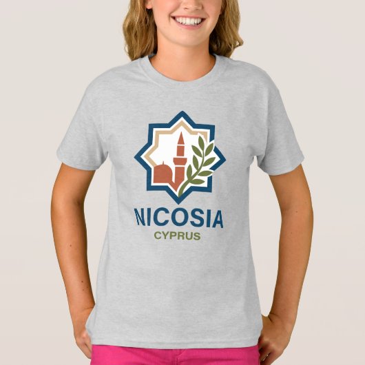 Nicosia Cyprus Mediterranean T-shirt (Voorkant)