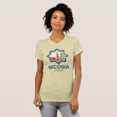 Nicosia Cyprus Mediterranean T-shirt (Voorkant volledig)