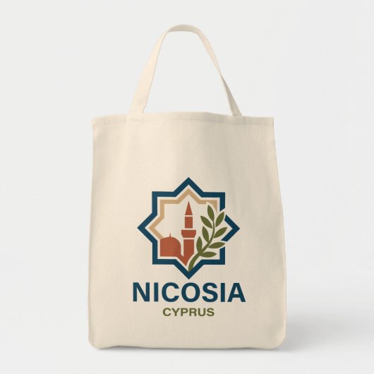 Nicosia Cyprus Mediterranean Tote Bag (Voorkant)