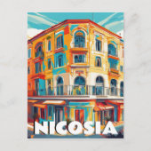 Nicosia, hoofdstad van Cyprus Briefkaart (Voorkant)