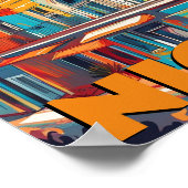 Nicosia, hoofdstad van Cyprus Poster (Hoek)