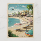 Nicosia, hoofdstad van Cyprus  souvenirgeschenken Briefkaart (Voorkant)