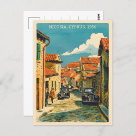 Nicosia, hoofdstad van Cyprus souvenirgeschenken Briefkaart