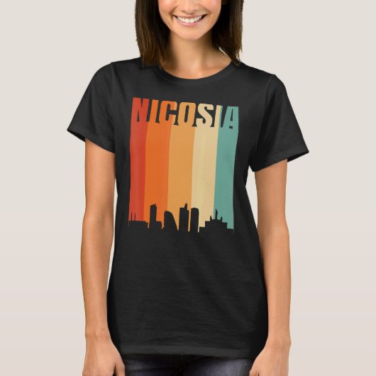 Nicosia Skyline T-shirt (Voorkant)