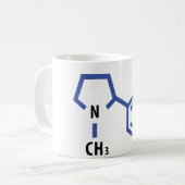 nicotine roken koffiemok (Voorkant links)