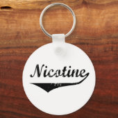 Nicotine Sleutelhanger (Voorkant)