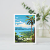 Nicoya Peninsula Costa Rica Beroemde Reisplaats Briefkaart (Staand voorkant)