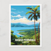 Nicoya Peninsula Costa Rica Beroemde Reisplaats Briefkaart (Voorkant)