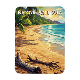 Nicoya Schiereiland Costa Rica Reizen Magneet