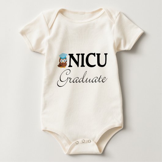 NICU Afstuderen Baby Boy T-shirt (Voorkant)