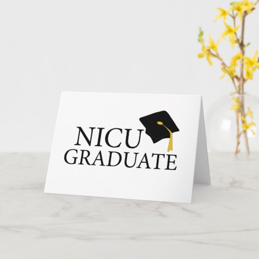 NICU Afstuderen Kaart (Gele Bloem)