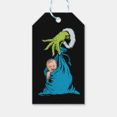 NICU Arbeidsbezorging Verpleegster Kerstman Kerstm Cadeaulabel (Achterkant)