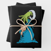 NICU Arbeidsbezorging Verpleegster Kerstman Kerstm Inpakpapier Vel (In situ)