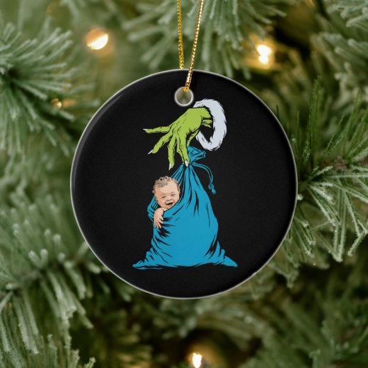 NICU Arbeidsbezorging Verpleegster Kerstman Kerstm Keramisch Ornament (Boom)