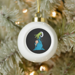 NICU Arbeidsbezorging Verpleegster Kerstman Kerstm Keramische Bal Ornament