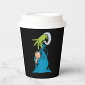 NICU Arbeidsbezorging Verpleegster Kerstman Kerstm Papieren Bekers (Voorkant)