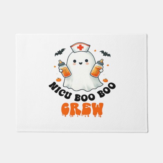 Nicu boo bemanning Halloween, Nicu Boo Crew Grappi Deurmat (Voorkant)