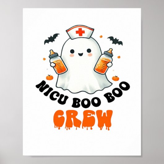Nicu boo bemanning Halloween, Nicu Boo Crew Grappi Poster (Voorkant)