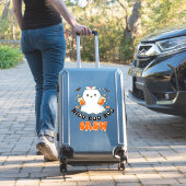 Nicu boo bemanning Halloween, Nicu Boo Crew Grappi Sticker (Koffer Insitu)