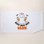 Nicu boo bemanning Halloween, Nicu Boo Crew Grappi Strandlaken (Voorkant)