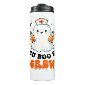 Nicu boo bemanning Halloween, Nicu Boo Crew Grappi Thermosbeker (Voorkant)