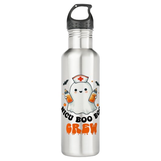 Nicu boo bemanning Halloween, Nicu Boo Crew Grappi Waterfles (Voorkant)