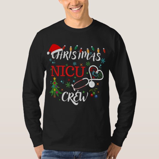 Nicu Christmas Crew 2023 t-shirt. T-shirt (Voorkant)