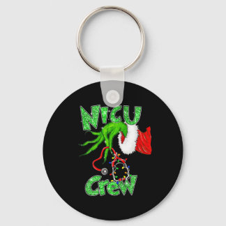 Nicu Crew Nurse Merry Christmas Stethoscope Xmas P Sleutelhanger