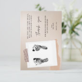 NICU Flat Hartelijk dank Bedankkaart (Staand voorkant)