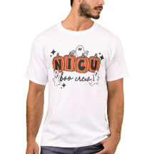 NICU Halloween Shirt, Halloween NICU Boo Crew NICU