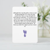 NICU - Hartelijk dank - Kaart (Staand voorkant)