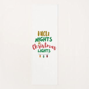 NICU Kerstmis NICU nachten & Kerstverlichting Yogamat
